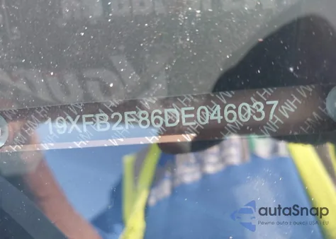 2013 Honda Civic Ex from USA, damaged, VIN 19XFB2F86DE046037